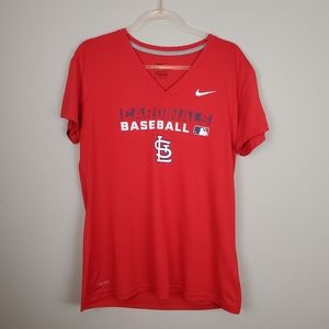 Nike Dri Fit St. Louis Cardinals Red Shirt